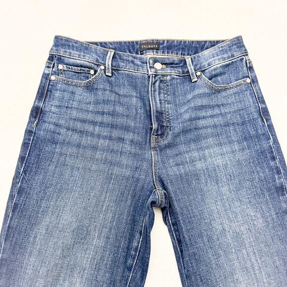 Talbots Barely Boot Jean Denim Savannah Wash Size 10 - Picture 4 of 8